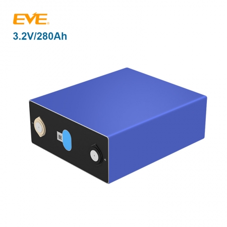 EVE LF280N ist eine LiFePO4-Batteriezelle mit einer Kapazität von 280 Ah und einer Spannung von 3,2 V für den Eigenbau einer Solarbatterie