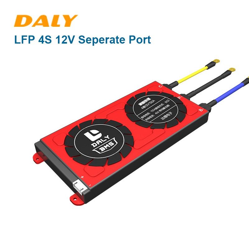 Wholesale Daly 4S 30A~150A 12V LiFePO4 BMS - Wasserdichte Trennungsport mit Balancing-Funktion
