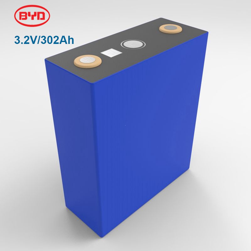 Wholesale Die BYD LiFePO4-Batteriezelle mit einer Spannung von 3,2 V und einer Kapazität von 302 Ah