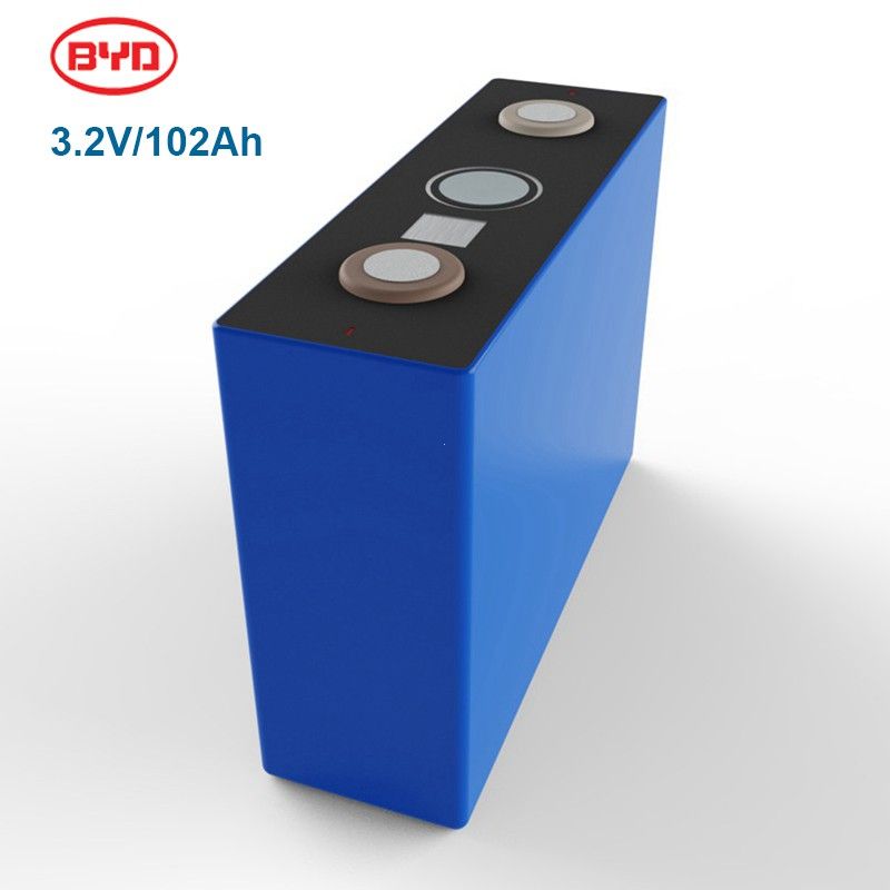 Wholesale BYD 3,2V 102Ah LiFePO4-Batteriezelle für energiesparende Niedertemperaturspeicherung