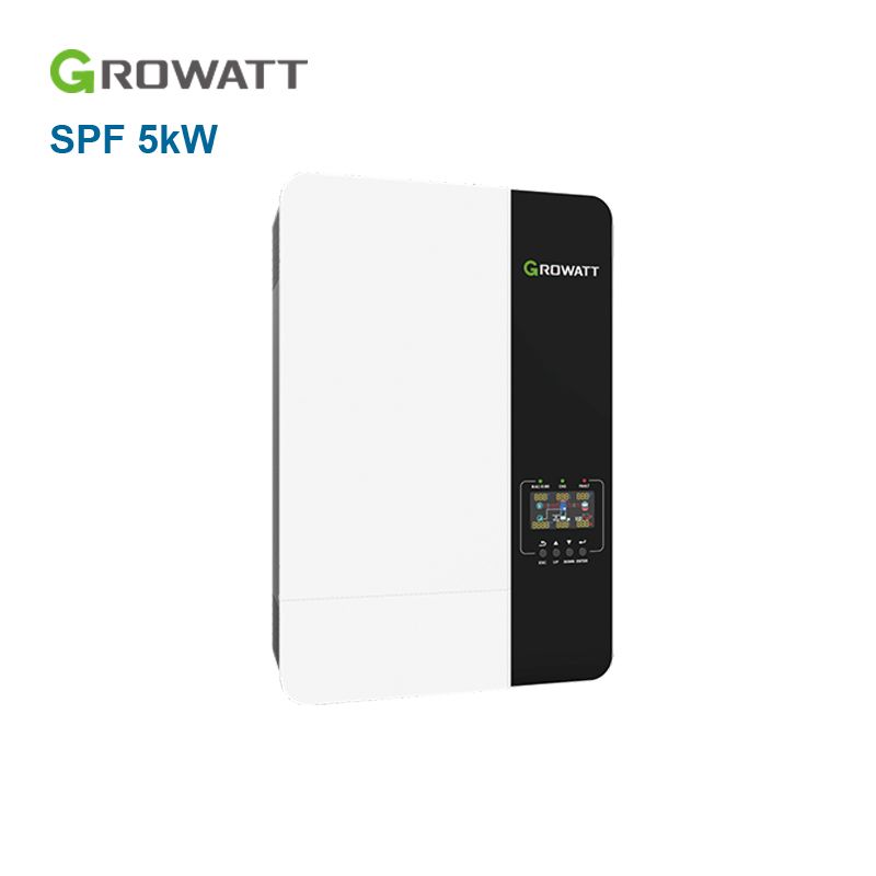 Wholesale Growatt SPF 5000ES, ein einphasiger 5-kW-Wechselrichter für die netzunabhängige Solarstromspeicherung mit einer Spannung von 48 V